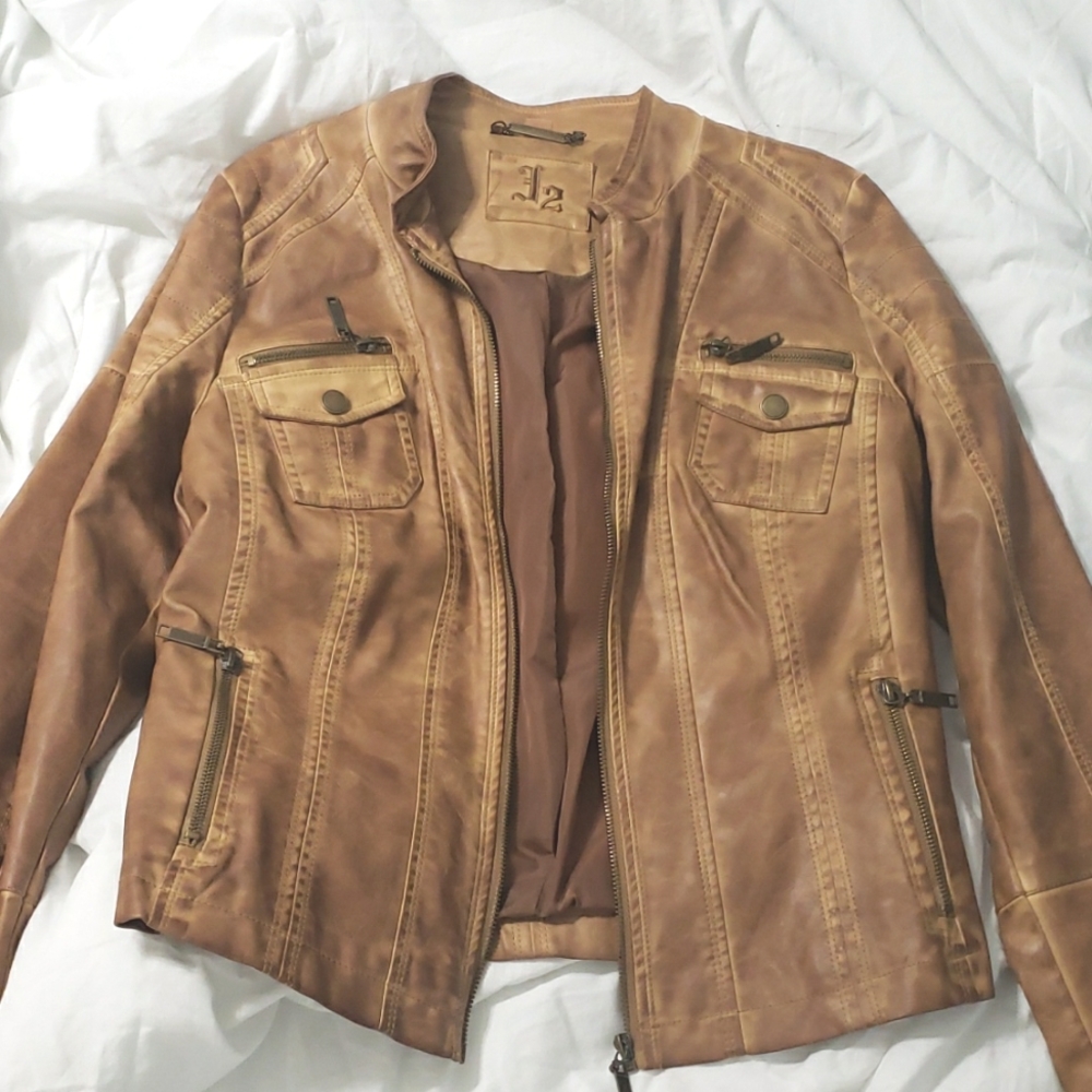 Leather jacket